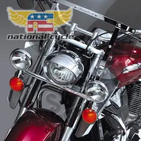 Nc-1231-919297 National Cycle 2005-2008 Kawasaki Vn 1600d Vulcan 1600 Nomad Switchblade Chrome Lowers