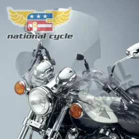 Nc-1231-919652 National Cycle 1983 Honda Cb1000c Custom Plexistar 2 Windshield Fairing