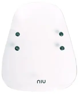 0700-1039 Niu Niu18-n Windscreen Mid Sized Clear Nqi Gt Sport In Factory Box
