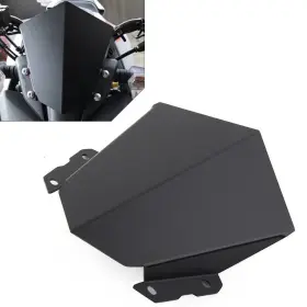 Mt-15 Nomura 520112192993 Motorcycle Black Windshield Deflector Guard Cover For Yamaha Mt15 2019-20