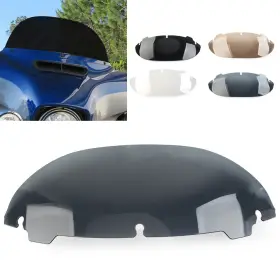 Oneclubaa 550755951985 7 Inch Windshield Wind Splitter For Harley Davidson Touring Electra Glide 2014-2023