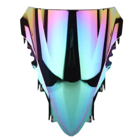 Onegogogo 311000322086 Front Windproof Windscreen Windshield For Yamaha Yzf R1 2007-2008 Deep-iridium