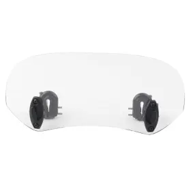 Onestart 550730458539 Motor Adjustable Clip-on Windshield Extension Spoiler Windscreen Deflector Us