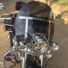 5465481 Oumurs Detachable Quick Release Windshield Bracket For Harley Road King Flhr 1994-2024