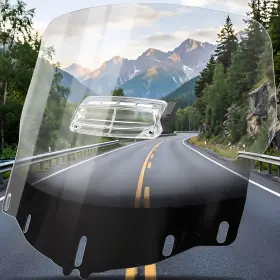 Mppb273hd237oooo1x Oumurs Clear Windshield Windscreen Protector For Honda Goldwing Gl1800 2001-2017 2012
