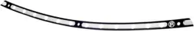 0209-2016hst-bm Performance Machine Windscreen Trim Contrast Cut Holeshot #0209-2016hst-bm