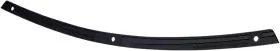 0209-2016sca-smb Performance Machine Pm Windshield Trim - Scallop Black Ops
