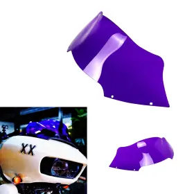 Pj-705051 Pjmtcustom 8.0 Inch Purple Arcylic Headlight Fairing Windshield For Harley 2015-23 Road Glide