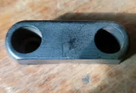 477845613 Porsche 924 944 Windshield Tightener Adjuster Bracket Support