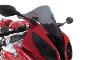 Powerbronze 400-b108-002 Windshield Airflow Double Bubble B108 For Bmw S1000rr 2015 - 2018 Dark Smoke