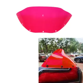 705014 Powerjames Front Pink Windshield With Grommets For Harley Davidson Dyna Fxrt Fairing