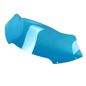 705048 Powerjames Pmma 8.0 Inch Light Blue Windshield Windscreen For Harley 15-later Fltrxst Fltrx