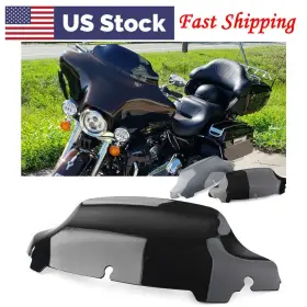 Premiummotorcycleusa 311000356920 7ft Windshield Wave Windscreen For Harley Touring Street Electra Glide 14-21