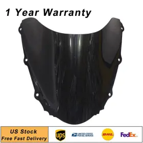 Premiummotorcycleusa 320001225135 For Honda Cbr 1000 Rr 1000rr 04-07 Front Windshield Windccreen Wind Screen Black