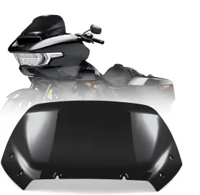 Protek 2023 2024 10 Inch Dark Tinted Windshield Wind Splitter For Harley Road Glide Cvo Fltrxse 23 24