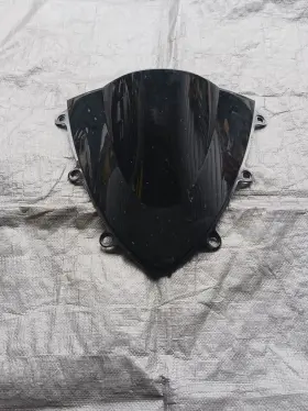 Ws11h1081 Protek-battery 2008-2011 Honda Cbr1000rr Abs Smoke Black Double Bubble Windscreen Windshield