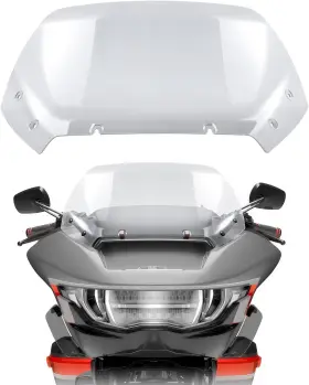 Ws-218-hd23na Protek #hdwpkyimo 10 Inch Clear Fairing Windshield For 2023-up Harley Cvo Road Glide Fltrxse Fltrxstse