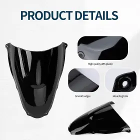 Ws0439ba Psler Windscreen Wind Deflector For Rs125 2006-2010 Windshield