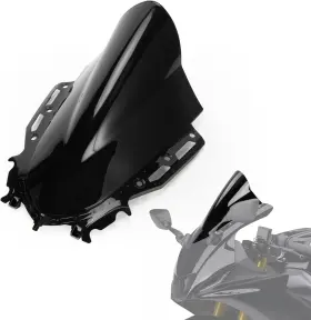 Ws0502ba Psler Motorcycle Windscreen For Yzf R15 V4 2021-2024