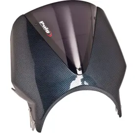 003cf Puig Vision Windscreen - Carbon Look Fairing With Dark Smoke Screen