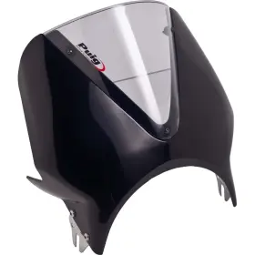 003nh Puig Vision Windscreen - Black Fairing With Smoke Screen