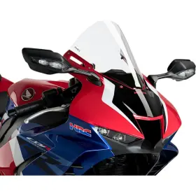 20314w Puig Hi-tech Parts Racing Windscreen - Clear