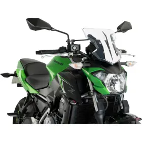 20335w Puig Flanker Windshield - Clear For Kawasaki