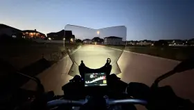 20392h Puig Touring Windshield With Visor Smoke #20392h Bmw F 900 Xr 2020-2023