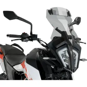 20415h Puig Hi-tech Parts Touring Windscreen - Smoke