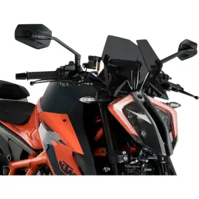 20425f Puig Hi-tech Parts New Generation Sport Windscreen - Dark Smoke