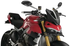 20467f Puig Naked New Gen Sport Windscreen Dark Smoke Ducati Streetfighter V4 2020