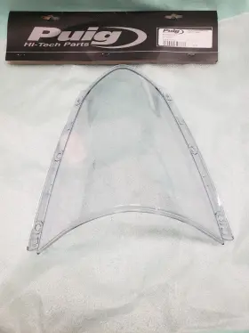 20540w Puig Z-racing Windshield 12.5 Inch Clear For 21-24 Kawasaki Ninja Zx-10r/rr #20540w