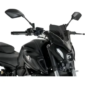20618f Puig Hi-tech Parts Naked New Generation Racing Windscreen - Dark Smoke