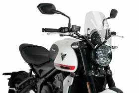 20638w Puig Naked New Gen Sport Windscreen Clear #20638w Triumph Trident 660 2021