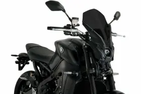 20645f Puig Naked New Generation Touring Windscreen Dark Smoke #20645f Fits Yamaha