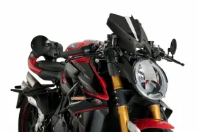 20680f Puig New Generation Sport Windshield - Dark Smoke