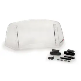 20763w Puig Multi Adjustable Windshield Deflector - Fixed Clear