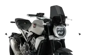 20862f Puig New Generation Sport Screen Ft21- Honda Cb1000r Neo Sports Cafe - Dark Smoke