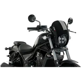 21088ncl77 Puig 21088n Anarchy Semi-fairing - Black