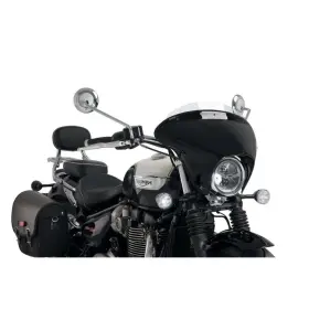 21116w Puig Batwing Sml Fairing Windshield - Clear Sport/gloss Black