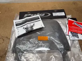 21236h Puig High-road Touring Wind Screen For Harley-davidson Sport Glide