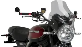 21352h Puig Top Windscreen Smoke #21352h For Kawasaki Z900rs 2018-2023