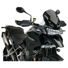 21394n Puig Sport Windscreen - Black Oem Handguard Compatible
