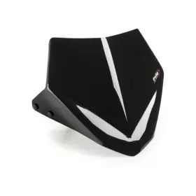 Puig 21412n Sport Windscreen - Black 270mm X 280mm 3mm