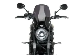 21430f Puig Naked Windscreen - Dark Smoke