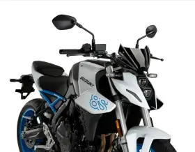 Gsx-8s Puig 21649n New Generation Sport Screen 2023- Suzuki Gloss Black - P/n