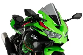 21767h Puig Z Racing Windscreen Smoke #21767h For Kawasaki Ninja Zx-4rr 2024