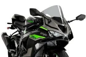 Puig 21832h R Racer Windscreen Smoke #21832h For Kawasaki Ninja Zx-6r 2024-2025