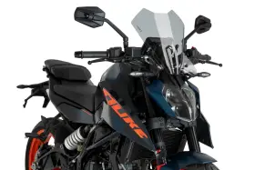 21998h Puig New Generation Touring Screen 2024-2025 Ktm 390 Duke Smoke - P/n