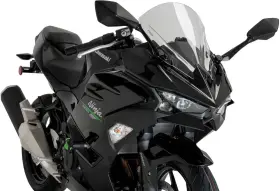 22015h Puig Z-racing Windscreen Kawasaki Ninja 500 Se 2024-2025 Light Smoke